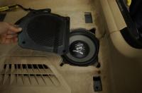 宝马520音响升级改装零点BMW专用三分频喇叭,欧卡改装网,汽车改装
