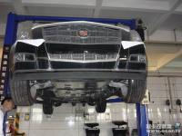 凯迪拉克CTS360度引擎护板作业,欧卡改装网,汽车改装
