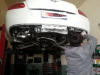 欧陆GT改装capristo阀门排气轮毂改色,欧卡改装网,汽车改装