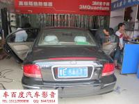 北京现代索纳塔四门车窗玻璃贴膜,欧卡改装网,汽车改装
