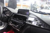 宝马320li原厂NBT大屏施工效果展示图,欧卡改装网,汽车改装