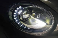 大众甲壳虫车灯升级98Kled双光透镜,欧卡改装网,汽车改装
