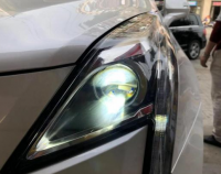 凯迪拉克XT5改装AZ LED双光透镜案例,欧卡改装网,汽车改装