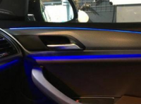 合肥德之旅宝马X3汽车内饰改装原厂氛围灯案例,欧卡改装网,汽车改装