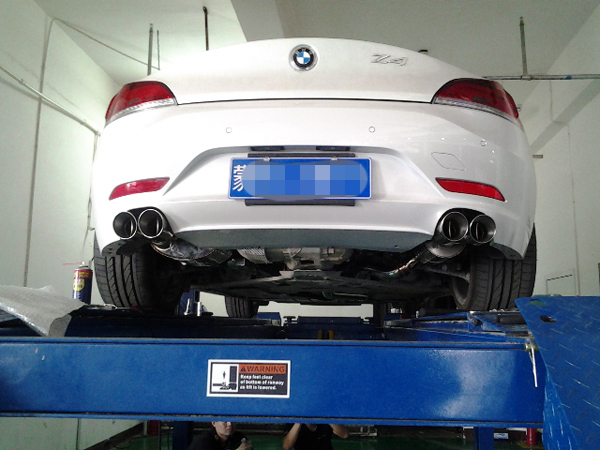欧卡改装网,改装案例,BMW改装中尾段排气