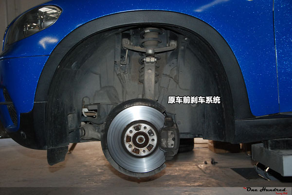 欧卡改装网,改装案例,宝马X5改装刹车系统与轮毂