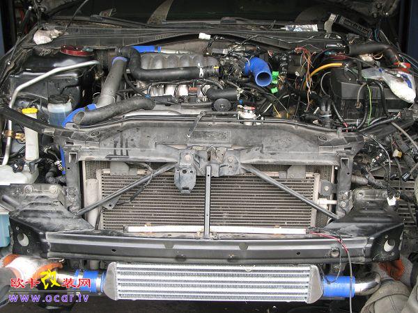 欧卡改装网,改装案例,马自达M6改装双涡轮增压发动机
