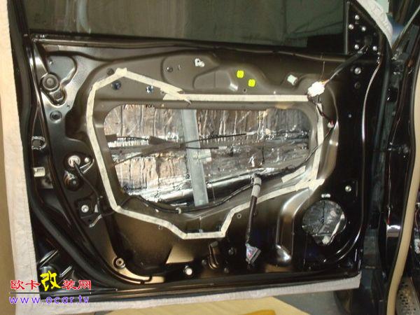 欧卡改装网,改装案例,舒适又华丽 本田CRV全车隔音与改装音响