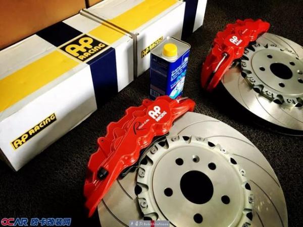 凯迪拉克改装升级锻造轮毂 AP Racing刹车系统 改装刹车多少钱
