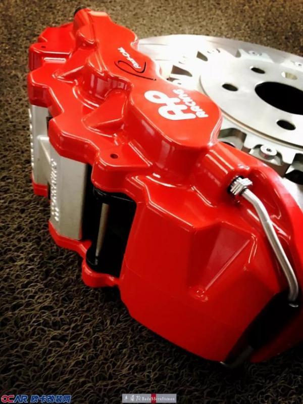 凯迪拉克改装升级锻造轮毂 AP Racing刹车系统 改装刹车多少钱
