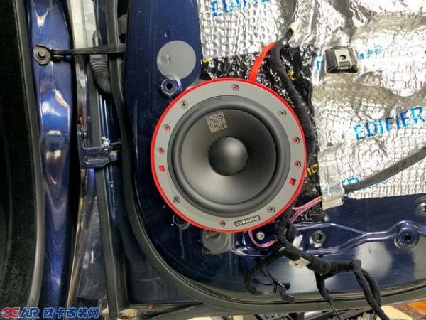 天津汽车音响改装捷宝XF改装丹拿272后声场丹拿232专业DSP处理器