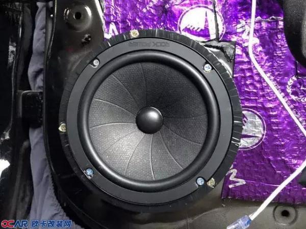 强劲音浪 传祺GS8音响改装洛克力量B650两分频一云浮云星汽车音响