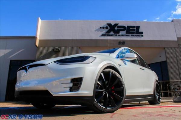 特斯拉model x装贴专车专用XPEL隐形车衣