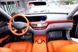 奔驰S级深橙色内饰，尽显王者风范,欧卡改装网,汽车改装