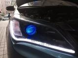 【广州海澜车灯】传祺GS5升级蓝色恶魔眼,欧卡改装网,汽车改装