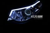 五菱宏光改KUS双光透镜+精刚X5安定器,欧卡改装网,汽车改装