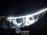 比亚迪M6远光位置升级海拉6透镜,欧卡改装网,汽车改装