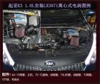 起亚K3提升动力改装键程离心式电动涡轮增压器LX3971,欧卡改装网,汽车改装