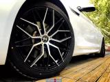 宝马6系轮毂改装轻量化锻造轮毂+车身贝壳白贴膜,欧卡改装网,汽车改装
