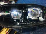 东莞宝马3系原车LED近光升级改装PDK-LED双光透镜效果,欧卡改装网,汽车改装