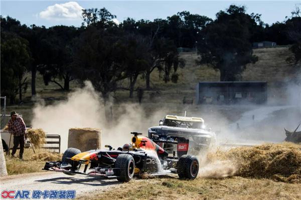 F1澳大利亚大奖赛红牛车队暖场活动