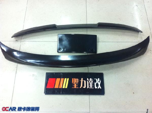 欧卡改装网,改装案例,宝马535I 日本WALD套件 台湾RES定制钛合金排气尾段